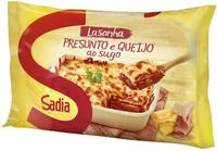 Lasanha Presunto E Queijo Ao Sugo Sadia Pacote 600g