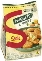 Empanado De Frango Legumes Sadia Nuggets Pacote 275g