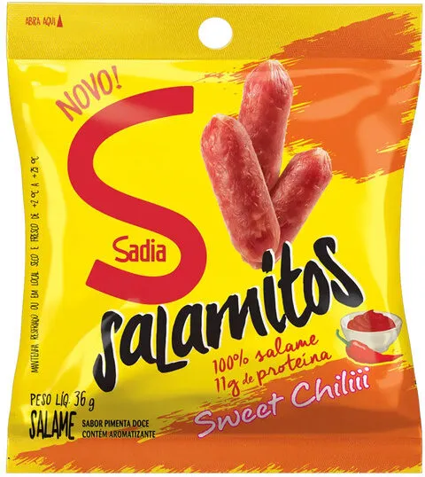 Salamitos Sadia Sweet Chilli 36gr