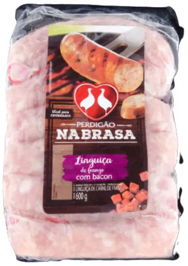 Linguiça De Frango Com Bacon Perdigão Na Brasa 600g