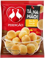 Pão De Queijo Congelado Tradicional Perdigão Tá Na Mão Pacote 375g