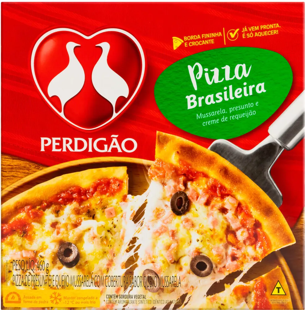 Pizza Brasileira Perdigão Caixa 460g