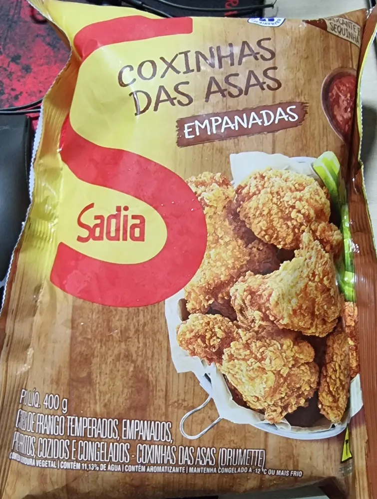Coxinhas das Asas Empanadas Sadia