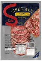 Salame Italiano Fatiado Com Borda Temperada Pimenta Preta Sadia Speciale 100g