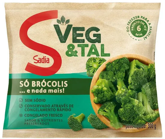 Brócolis Congelado Sadia Veg Tal Pacote 300g