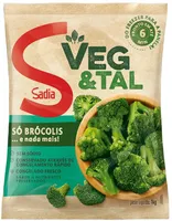 Brócolis Congelado Sadia Veg Tal Pacote 1kg