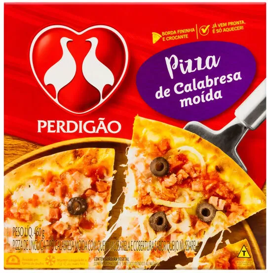 Pizza Calabresa Moída Perdigão Caixa 460g