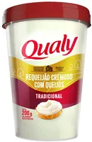 Requeijão Cremoso Com Queijo Tradicional Qualy Copo 200g
