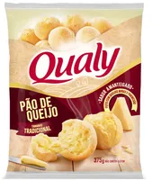 Pão De Queijo Congelado Amanteigado Qualy Pacote 375g