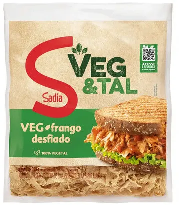 Frango Vegetal Desfiado Sadia Veg Tal Pacote 300g