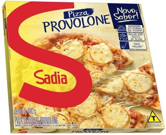 Pizza Queijo Provolone Sadia Caixa 480g