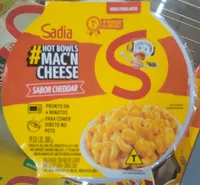 Hot Bowls Mac'n Cheese Cheddar
