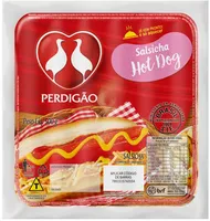 Salsicha Hot Dog Perdigão 500g 12 Unidades