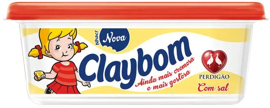 Margarina Cremosa Com Sal Claybom Pote 250g