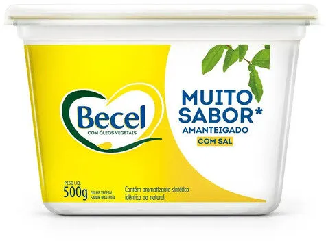Margarina Becel Manteiga Com Sal 500g