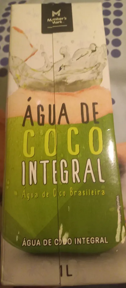 Água de coco integral