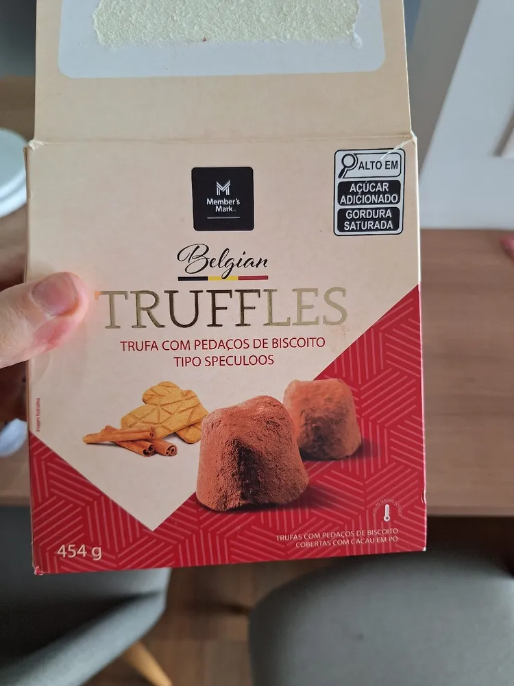 Trufa com Biscoito Speculoos