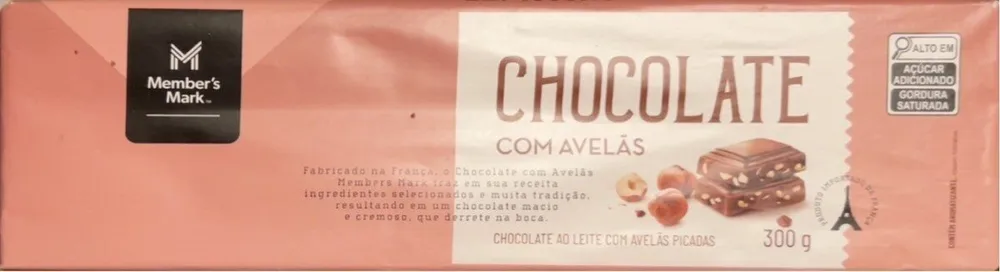 Chocolate com avelãs