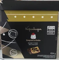 Panettone Recheado Sabor Língua de Gato
