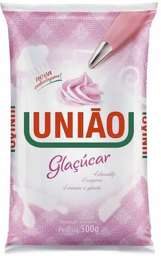Açúcar Refinado Glaçúcar Pacote União 500g