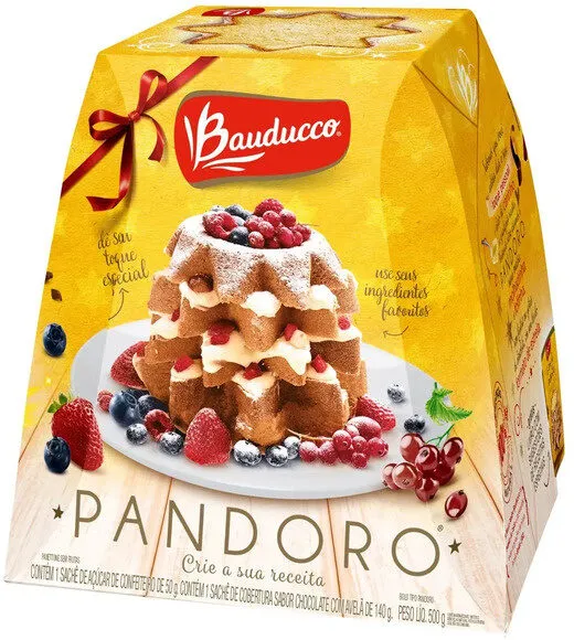 Pandoro Bauducco Caixa 550g