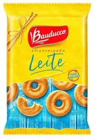 Biscoito Amanteigado Leite Bauducco Pacote 335g Embalagem Econômica
