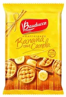Biscoito Amanteigado Banana Com Canela Bauducco Pacote 375g Embalagem Econômica