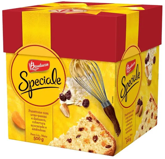 Panettone Bauducco Uva/damasco