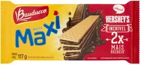 Biscoito Wafer Recheio Chocolate Bauducco Maxi Pacote 117g
