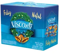 Cesta De Natal Visconti Caixa 2,245kg 12 Unidades