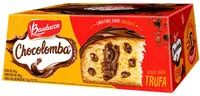 Bolo De Páscoa Recheio Trufa Cobertura Chocolate Bauducco Chocolomba Maxi Caixa 650g
