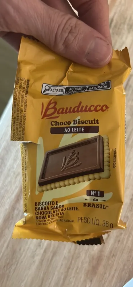 CHOCOBISCUIT AO LEITE 36G BAUDUCCO