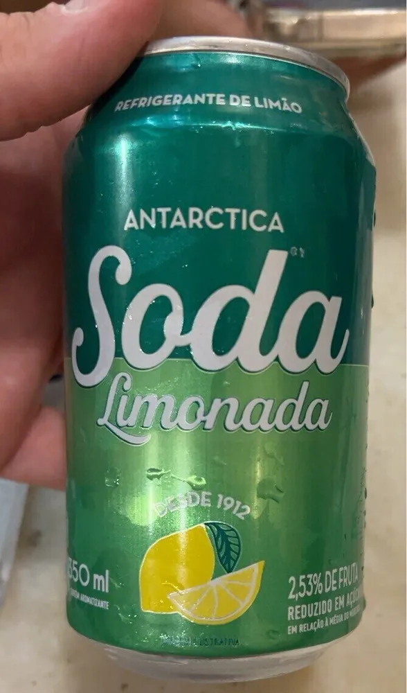Refrigerante Soda Limonada Antartica