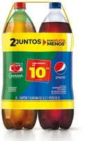 Kit Refrigerante Guaraná Antarctica Cola Pepsi 2l Cada Leve Mais Pague Menos