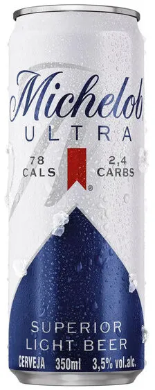 Cerveja Superior Light Michelob Ultra Lata 350ml
