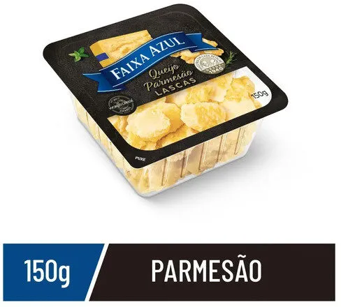 Queijo Parmesão Lascas Faixa Azul 150g