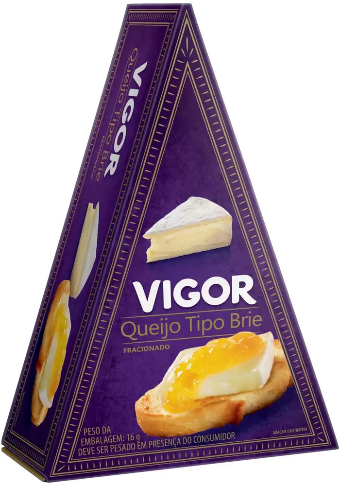 Queijo Brie Fracionado Vigor 120g