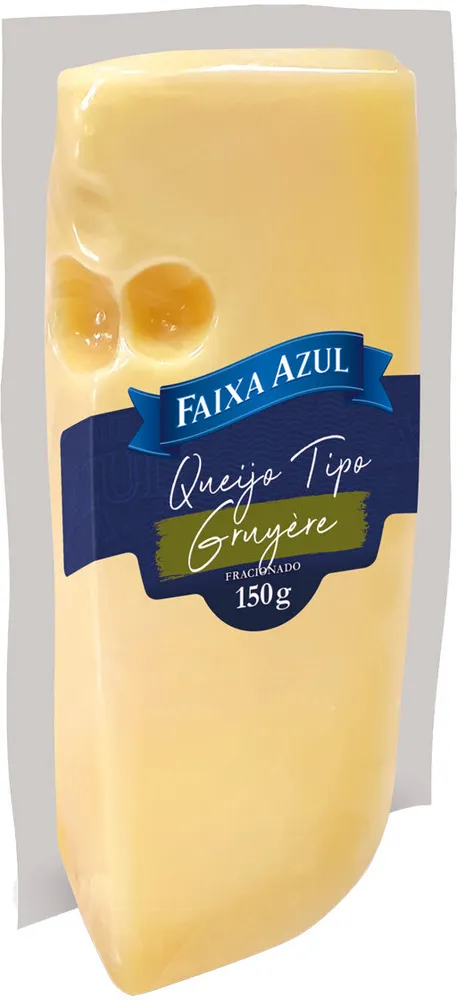 Queijo Gruyère Fracionado Faixa Azul 150g