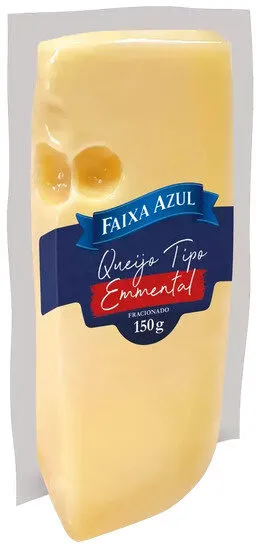 Queijo Emmental Fracionado Faixa Azul 150g