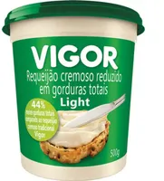 Requeijão Cremoso Light Vigor Pote 500g