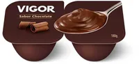 Sobremesa Láctea Chocolate Vigor Pote 180g 2 Unidades