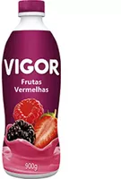 Iogurte Parcialmente Desnatado Frutas Vermelhas Vigor Garrafa 900g