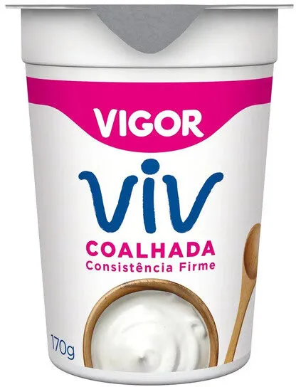 Coalhada Parcialmente Desnatada Vigor Viv Copo 170g