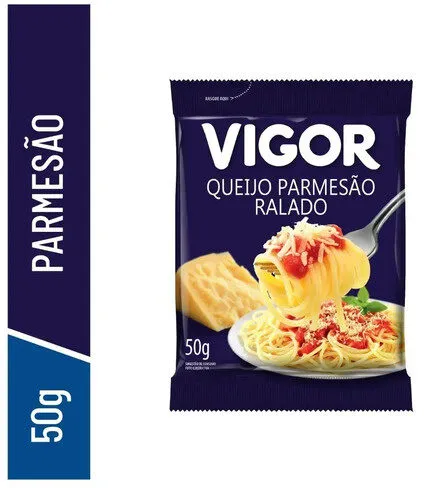 Queijo Parmesão Ralado Vigor Pacote 50g
