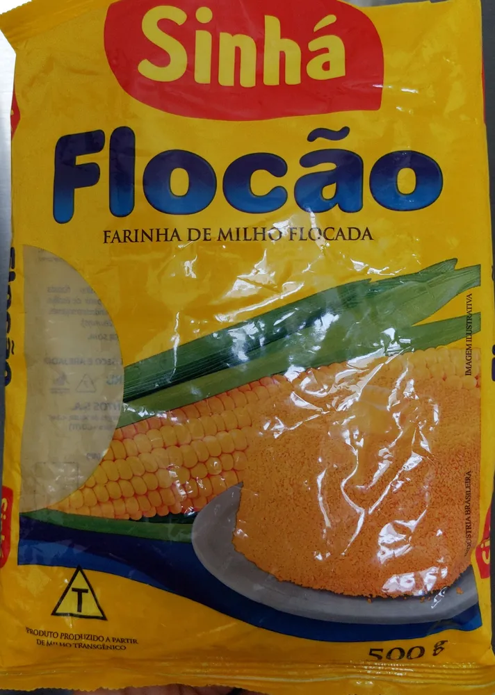 Flocão Farinha de Milho Flocada
