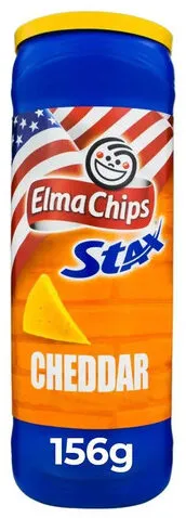 Snack De Batata Cheddar Elma Chips Stax Pote 156g