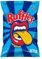 Batata Frita Ondulada Original Elma Chips Ruffles Pacote 57g