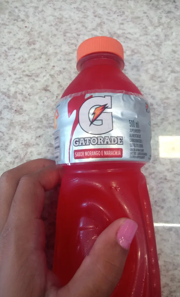 Isotônico Sabor Morango E Maracujá Gatorade 500ml