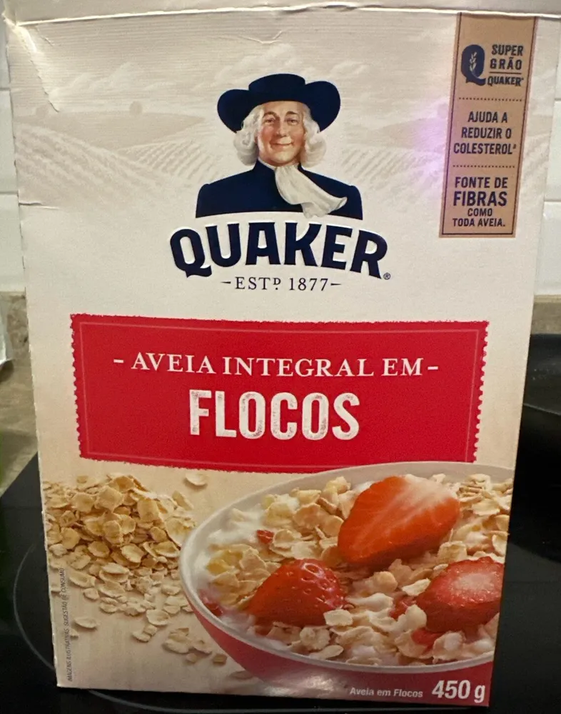 Aveia integral em flocos