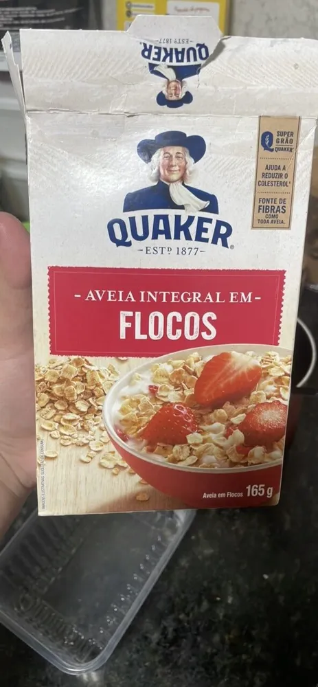 Aveia em flocos